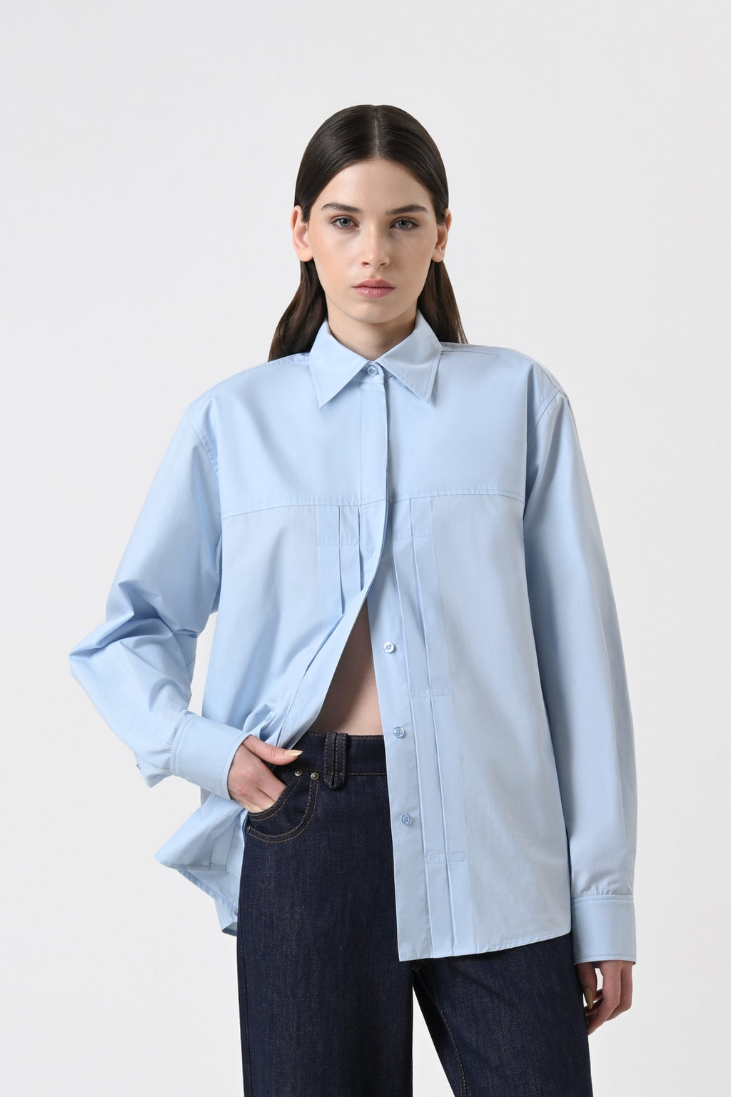 Pleated Shirt