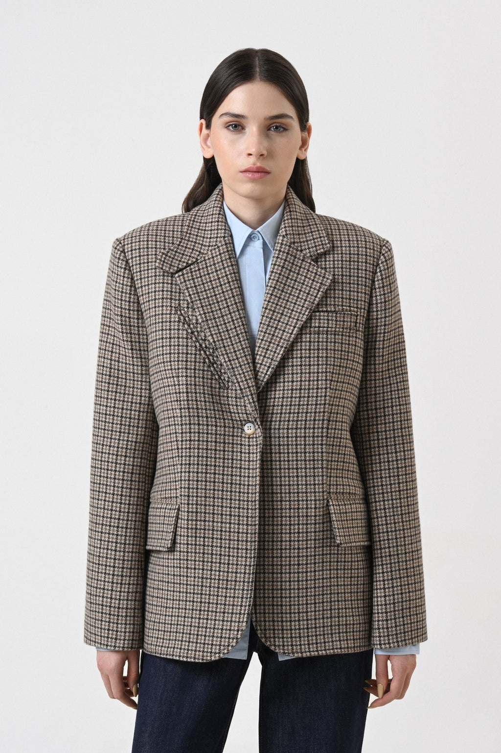 Single-Breasted Suit Jacket