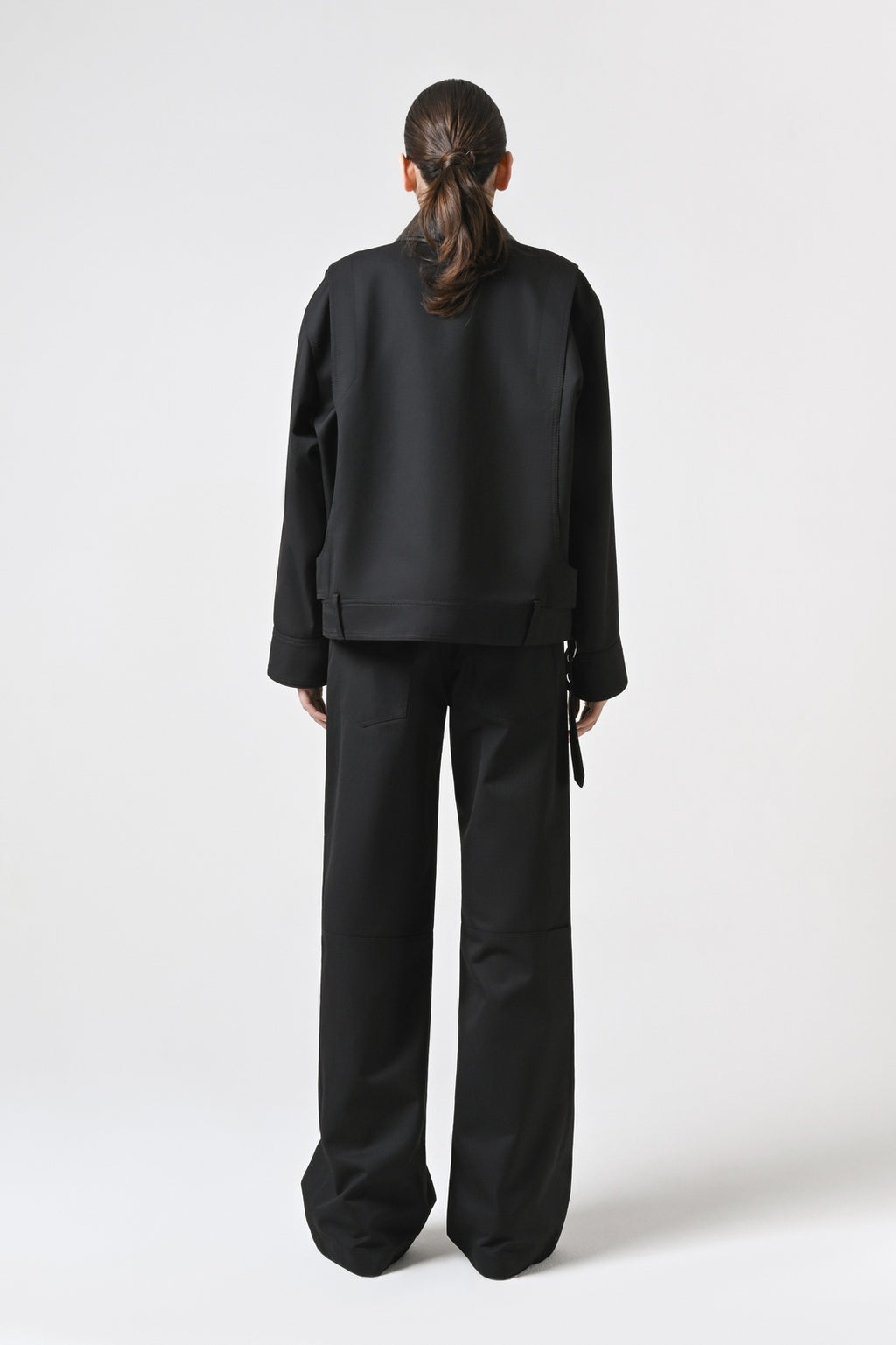 Belted Loose Fit Pants