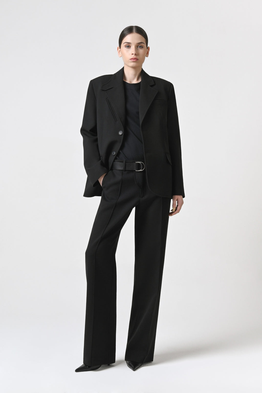 Single-Breasted Suit Jacket