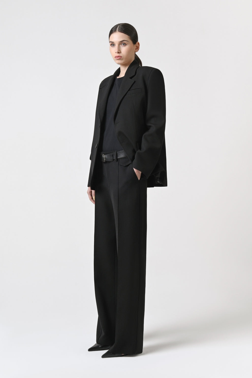 Single-Breasted Suit Jacket