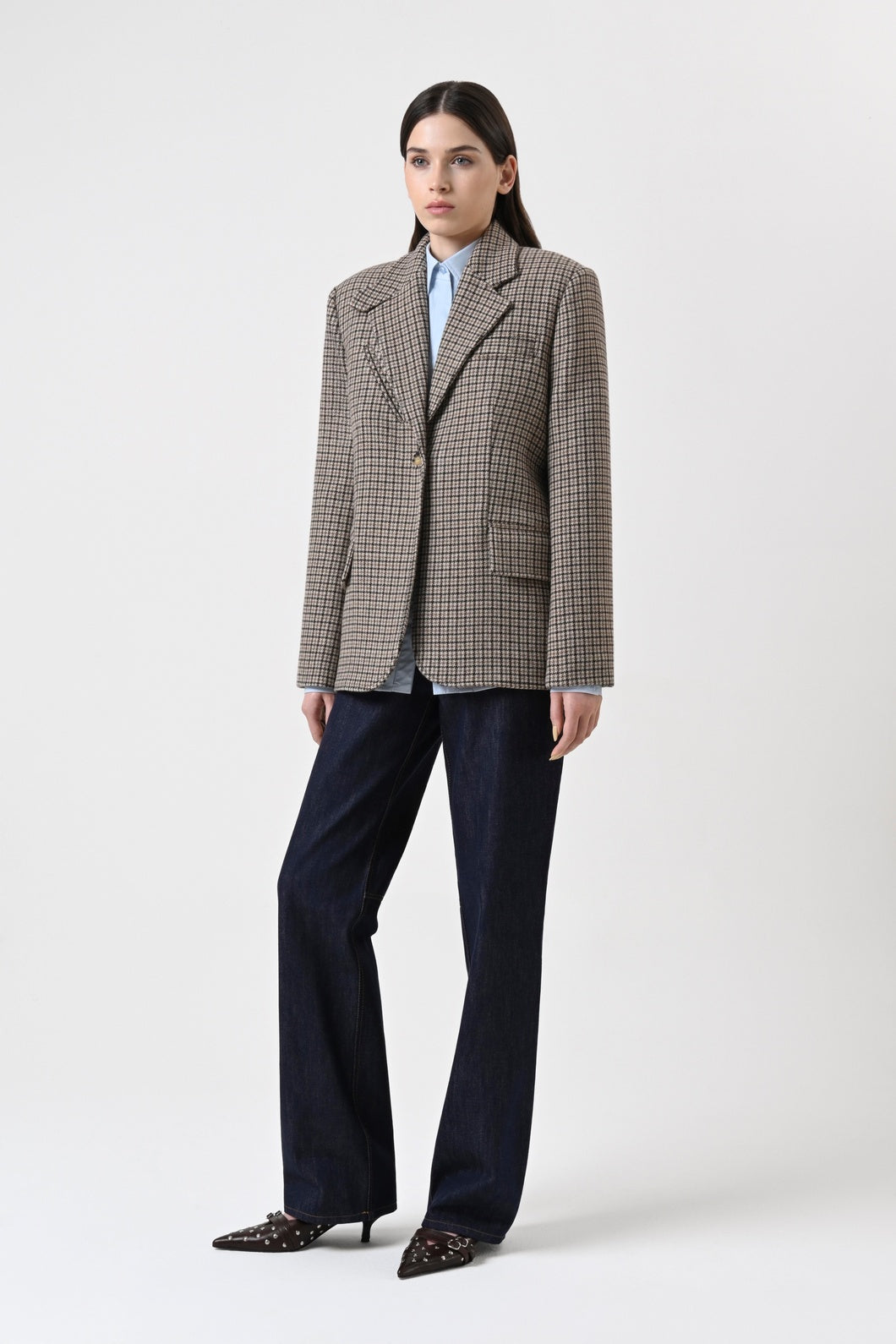 Single-Breasted Suit Jacket