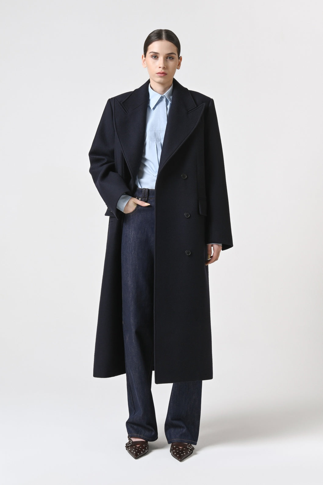 Double-Breasted Coat
